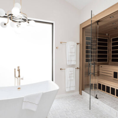 Permanently Installed Infrared Sauna